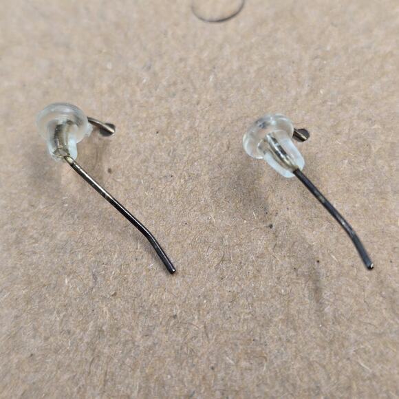 2 Set of Earrings Feather Shape Enameled Rhinestone & Avon Boho Weave Multicolor - Picture 11 of 12